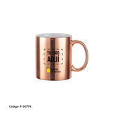 Tazas Espejo Metalizadas - Lemon Creativo